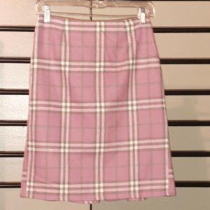 pink plaid mini